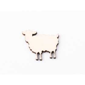 L1186-Blank animal ferma fara gaura 3x3.5 cm - bijuterii personalizate din argint | simoshop