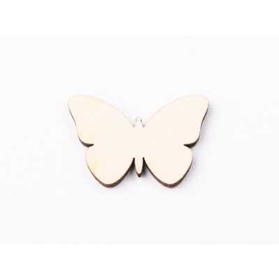 L1188-Blank fluturas fara gaura 4x2.7 cm - bijuterii personalizate din argint | simoshop