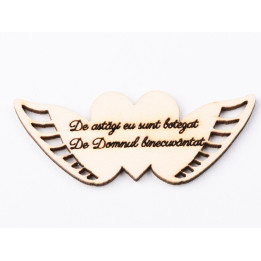 L1191-Decupaj tematica Eveniment special baietel, 8x3.5 cm - 1 buc - bijuterii personalizate din argint | simoshop