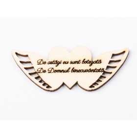 L1192-Decupaj tematica Eveniment special fetita, 8x3.5 cm - 1 buc - bijuterii personalizate din argint | simoshop