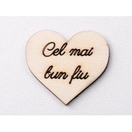 copy of L468-Decupaj inima lemn "Cea mai buna fiica"-5cm, 1 buc - bijuterii personalizate din argint | simoshop