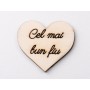 L1198-Decupaj inima lemn "Cel mai bun fiu"-5cm, 1 buc - bijuterii personalizate din argint | simoshop