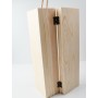 H017 - Cutie lemn pentru sticle vin personalizabila cu text /simbol - bijuterii personalizate din argint | simoshop