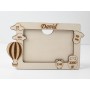 L1202- Tablou / rama foto lemn Date nastere 20x12cm - bijuterii personalizate din argint | simoshop