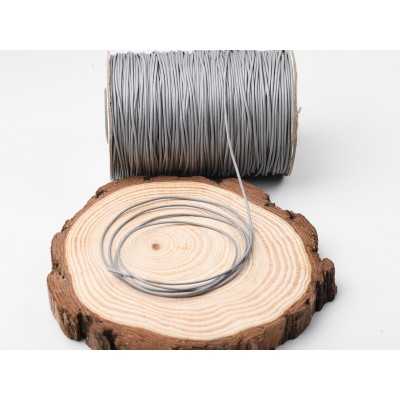 B025 - Snur cerat Gri, 1mm- 10 metri - bijuterii personalizate din argint | simoshop