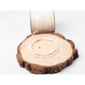 B026 - Snur cerat Alb, 1mm- 10 metri - bijuterii personalizate din argint | simoshop