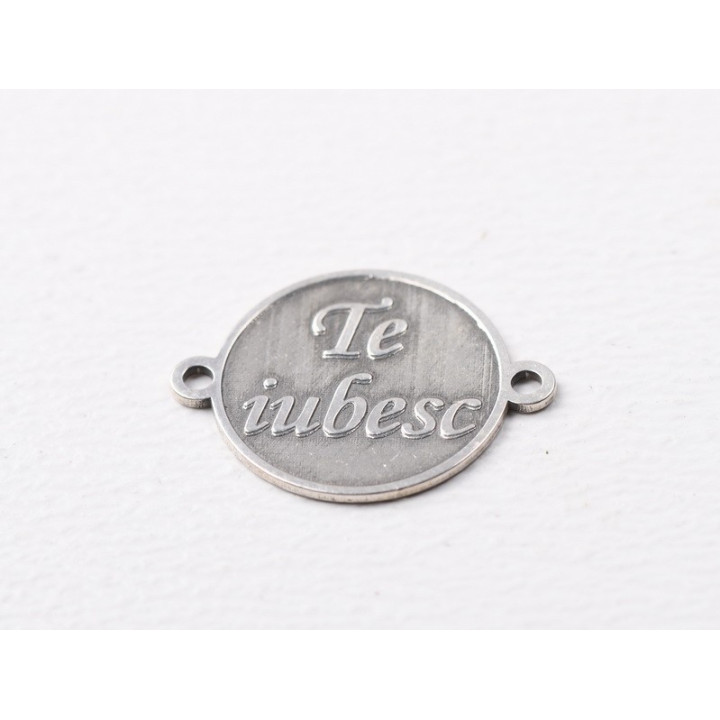 copy of E1985 G Link Ag 925 Carte deschisa "Cea mai buna profesoara" 18x9mm, 0.4mm - bijuterii personalizate din argint | simosh