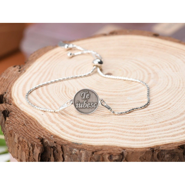 copy of E1985 G Link Ag 925 Carte deschisa "Cea mai buna profesoara" 18x9mm, 0.4mm - bijuterii personalizate din argint | simosh