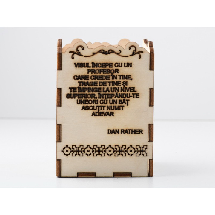 copy of L016-Cutiuta lemn "O primavara frumoasa!" 8x8cm 1buc - bijuterii personalizate din argint | simoshop