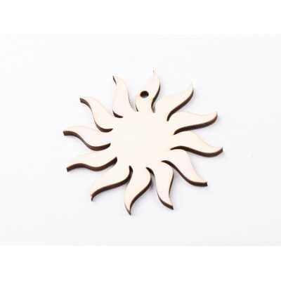 L1204-Decoratiune Soare 8cm -1 buc - bijuterii personalizate din argint | simoshop