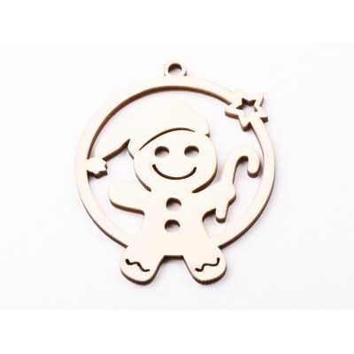 L1209-Glob Turta Dulce 10x8cm, 1 buc - bijuterii personalizate din argint | simoshop