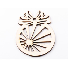 copy of L458-Blank inima 3 straturi pentru licheni 4*4.5cm Zambeste1 buc - bijuterii personalizate din argint | simoshop