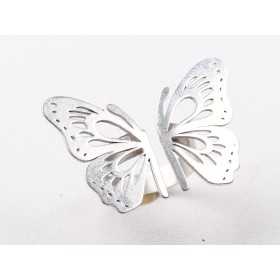 Inel argint 925 fluture decupaj laser reglabil