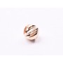 AU001-Biluta aur 14K slash 3mm, gaura de 1.5 mm - 1 buc - bijuterii personalizate din argint | simoshop
