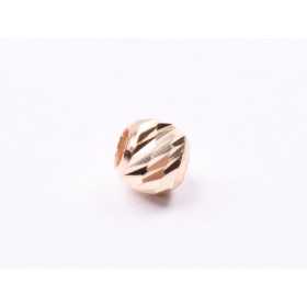 AU001-Biluta aur 14K slash 3mm, gaura de 1.5 mm - 1 buc - bijuterii personalizate din argint | simoshop