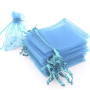 D007-Saculet din organza azur 9x7cm-1 buc - bijuterii personalizate din argint | simoshop