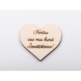 copy of L468-Decupaj inima lemn "Cea mai buna fiica"-5cm, 1 buc - bijuterii personalizate din argint | simoshop