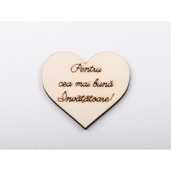 copy of L468-Decupaj inima lemn "Cea mai buna fiica"-5cm, 1 buc - bijuterii personalizate din argint | simoshop