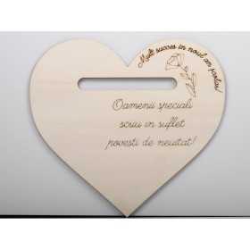 L1255-Decoratiune din lemn "Mult Succes" - 30 cm - bijuterii personalizate din argint | simoshop