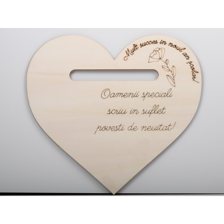 copy of L1055-Decoratiune din lemn "Nascut sa pescuiesc" - 30 cm - bijuterii personalizate din argint | simoshop