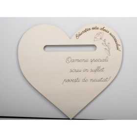 L1257-Decoratiune din lemn "Educatia este cheia" - 30 cm - bijuterii personalizate din argint | simoshop