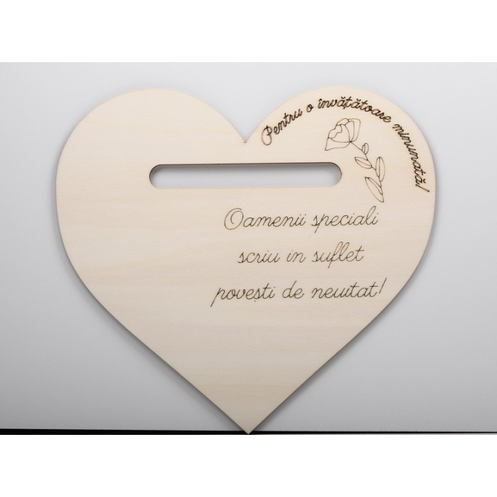 copy of L1055-Decoratiune din lemn "Nascut sa pescuiesc" - 30 cm - bijuterii personalizate din argint | simoshop