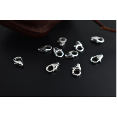 G0572-Incuietoare argint tip para 8.02x5mm 1 bucata - bijuterii personalizate din argint | simoshop