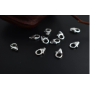 G0572-Incuietoare argint tip para 8.02x5mm 1 bucata - bijuterii personalizate din argint | simoshop