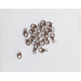 copy of G1298-Incuietoare rotunda din argint 7.3x6.5mm 1 bucata - bijuterii personalizate din argint | simoshop