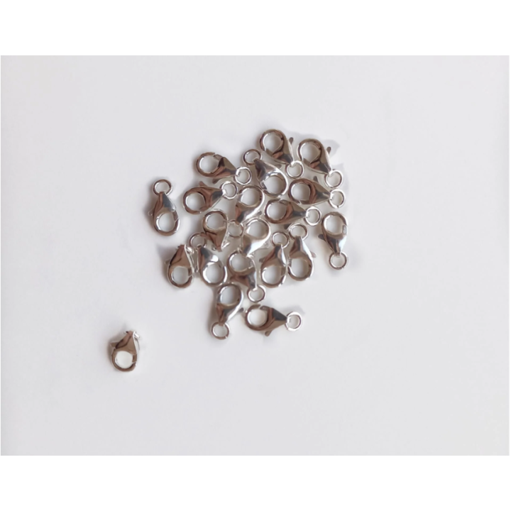 copy of G1298-Incuietoare rotunda din argint 7.3x6.5mm 1 bucata - bijuterii personalizate din argint | simoshop