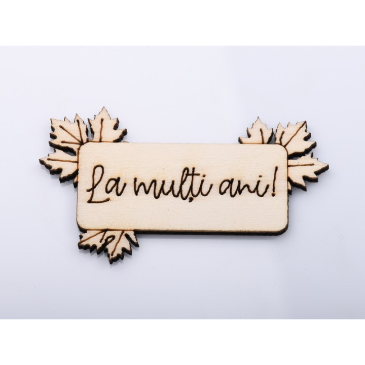 copy of L211-Decupaj din lemn "Paste Fericit" 1 buc - bijuterii personalizate din argint | simoshop