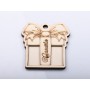 L1267-Cadou din lemn "Bucurie" 2 straturi - bijuterii personalizate din argint | simoshop