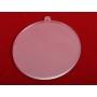 L1275 Glob de craciun din plexic transparent blank - bijuterii personalizate din argint | simoshop