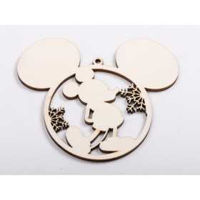 L1279 -Glob Mickey 13x10 cm -1 bucata - bijuterii personalizate din argint | simoshop