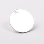 K017-Link argint 925 banut cu o gaura 9mm 0.3mm