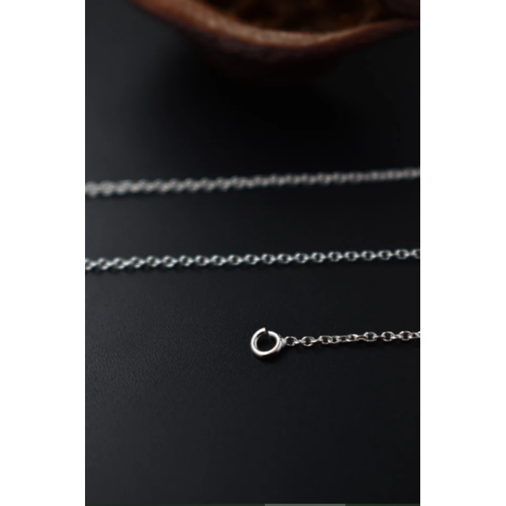 G0872-Lant Argint 925 simetric pentru link-uri 17+17cm-1buc - bijuterii personalizate din argint | simoshop