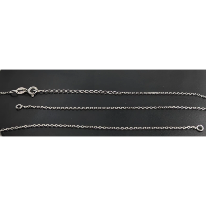 G0876-Lant Argint 925 simetric pentru link-uri 20+20+5cm-1buc - bijuterii personalizate din argint | simoshop