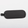 C093-Dog Tag INOX negru 50x28mm cu agatatoare-1buc - bijuterii personalizate din argint | simoshop