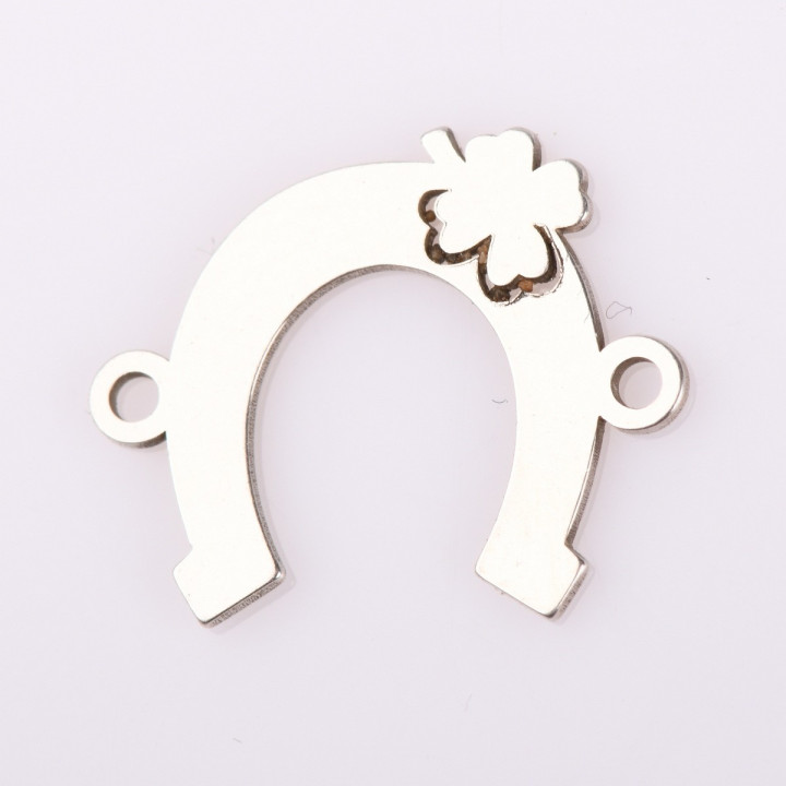 copy of E0506 GS Link rotund argint 925 New Born  16.5mm 1 buc - bijuterii personalizate din argint | simoshop