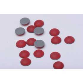 0379-Swarovski Elements 2080 Light Siam Frosted Hotfix 7mm SS34 - bijuterii personalizate din argint | simoshop