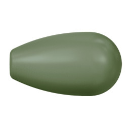 2628-Swarovski Elements 5816 Crystal Dark Green Pearl 11.5x6m - bijuterii personalizate din argint | simoshop