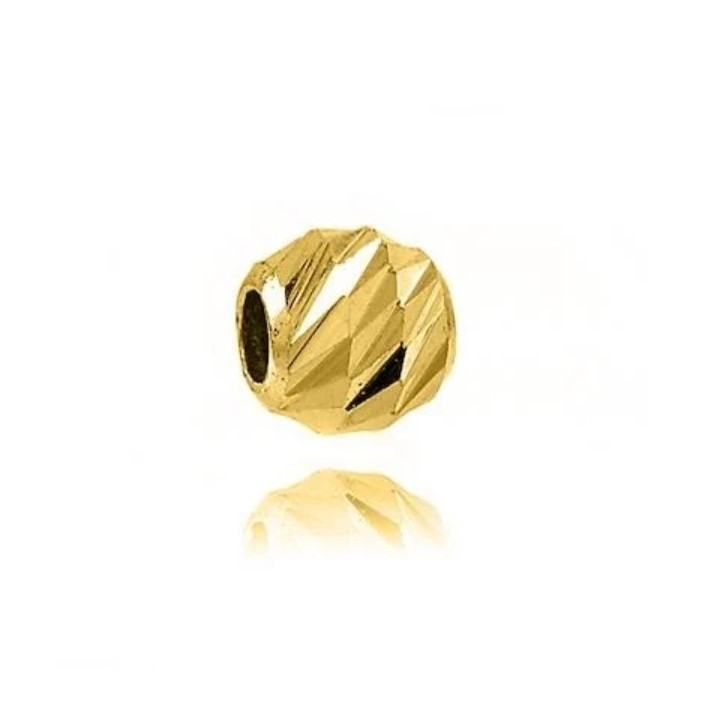 AU008-Biluta aur 9K slash 2.5mm, gaura de 1.2 mm - 1 buc - bijuterii personalizate din argint | simoshop