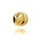 AU008-Biluta aur 9K slash 2.5mm, gaura de 1.2 mm - 1 buc - bijuterii personalizate din argint | simoshop