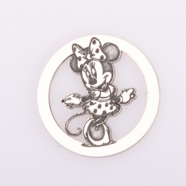 Link pentru bratara din argint Minnie dansand
