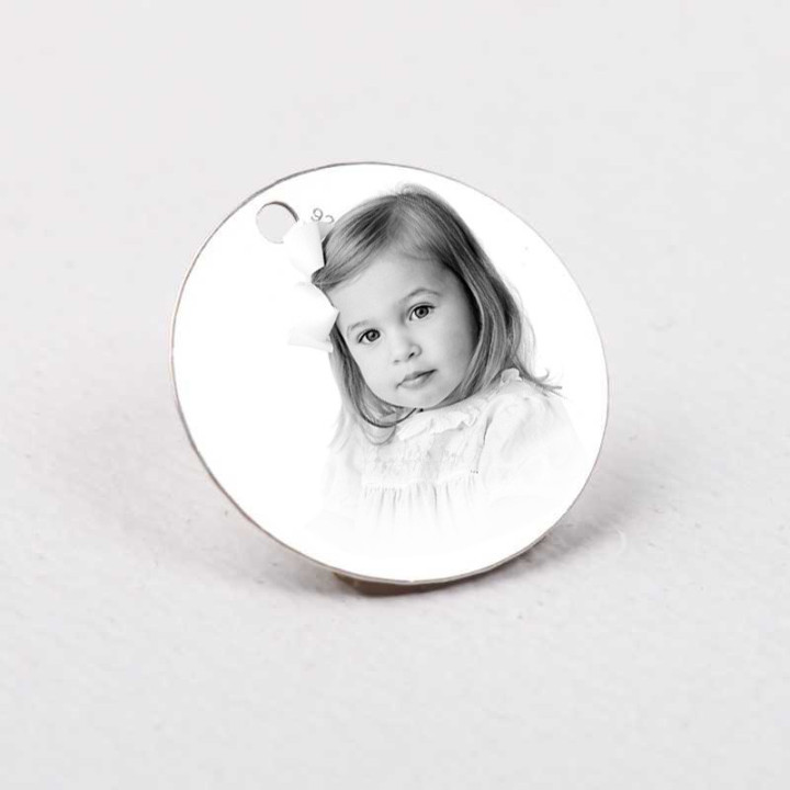 Serviciu de fotogravura pe argint 925