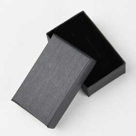 D144-Cutiuta neagra pentru set - bijuterii personalizate din argint | simoshop