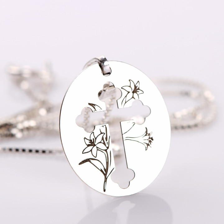 copy of E0506 GS Link rotund argint 925 New Born  16.5mm 1 buc - bijuterii personalizate din argint | simoshop