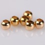 Bilute Argint 925 Polished 2.5mm int 1.2mm placate cu aur