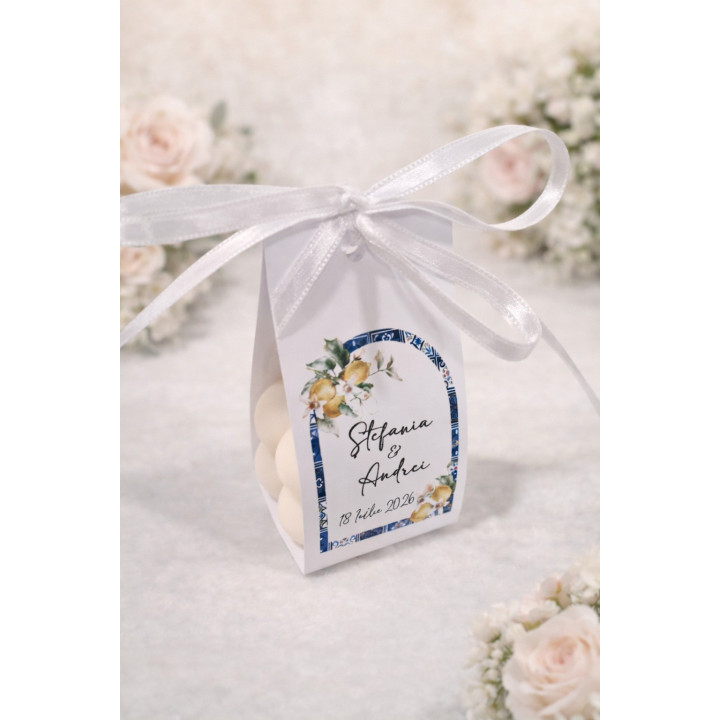 S171 - Marturii de nunta tip lumanare Bubble pure love