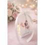 S172 - Marturii de nunta tip lumanare Bubble mire si mireasa - bijuterii personalizate din argint | simoshop